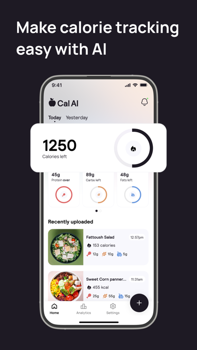 Cal AI screenshot one