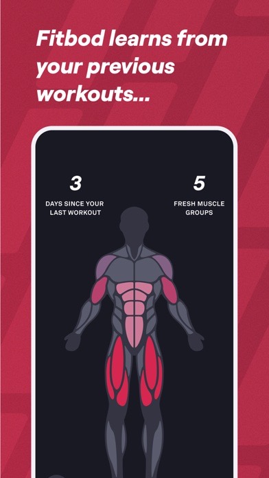 Fitbod App Store screenshot 3