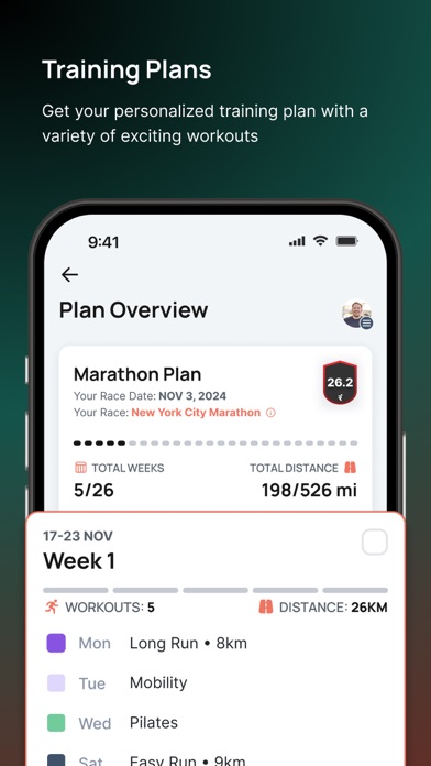 Runna App Store screenshot 1