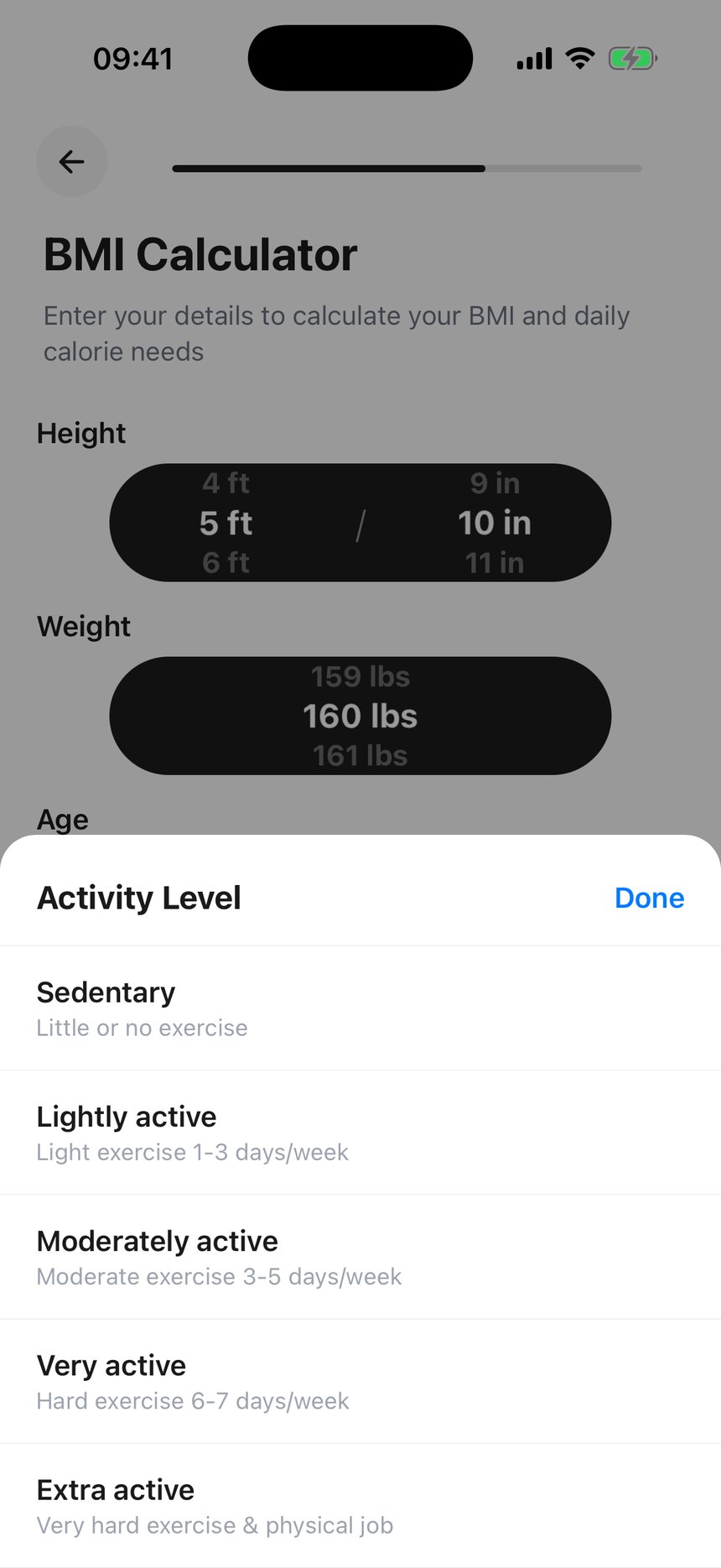 Activity Level