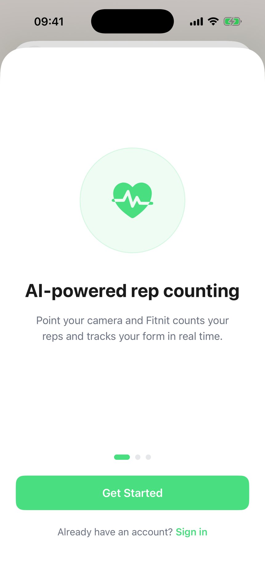 AI-powered rep counting