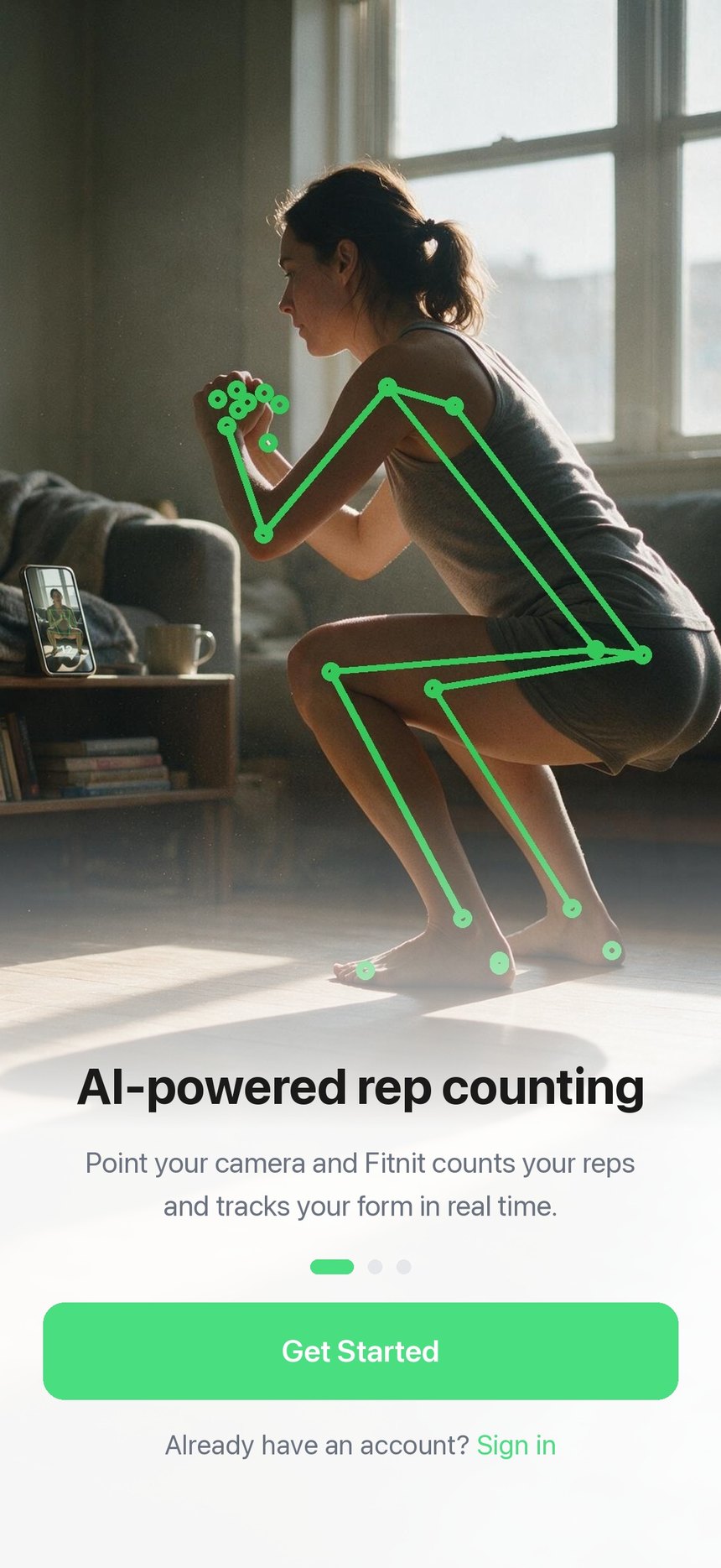 proposed AI-powered rep counting