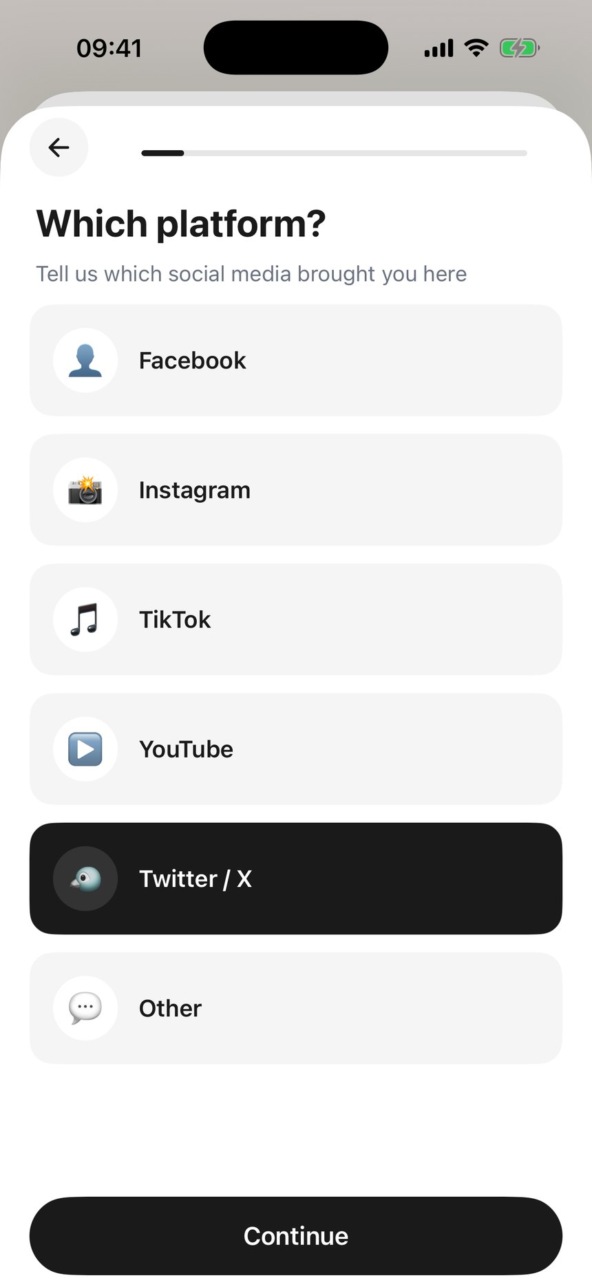 Which platform?