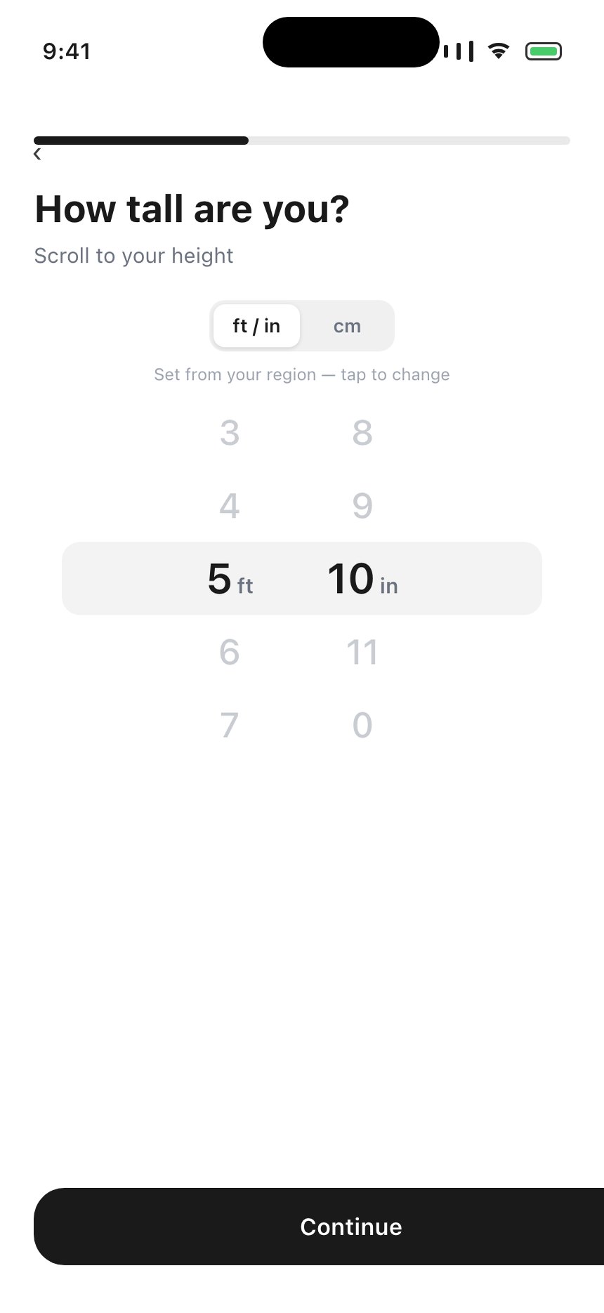 How tall are you? &mdash; units from your region